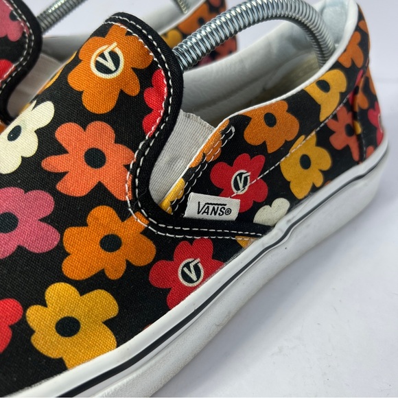 Vans Classic Slip On Floral Low Flower Sneaker Old Skool Skateboard Men’s Sz 10 - Picture 2 of 10